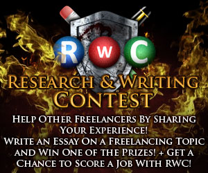New Writing Contest from RWC