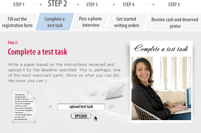 Compleate a test task